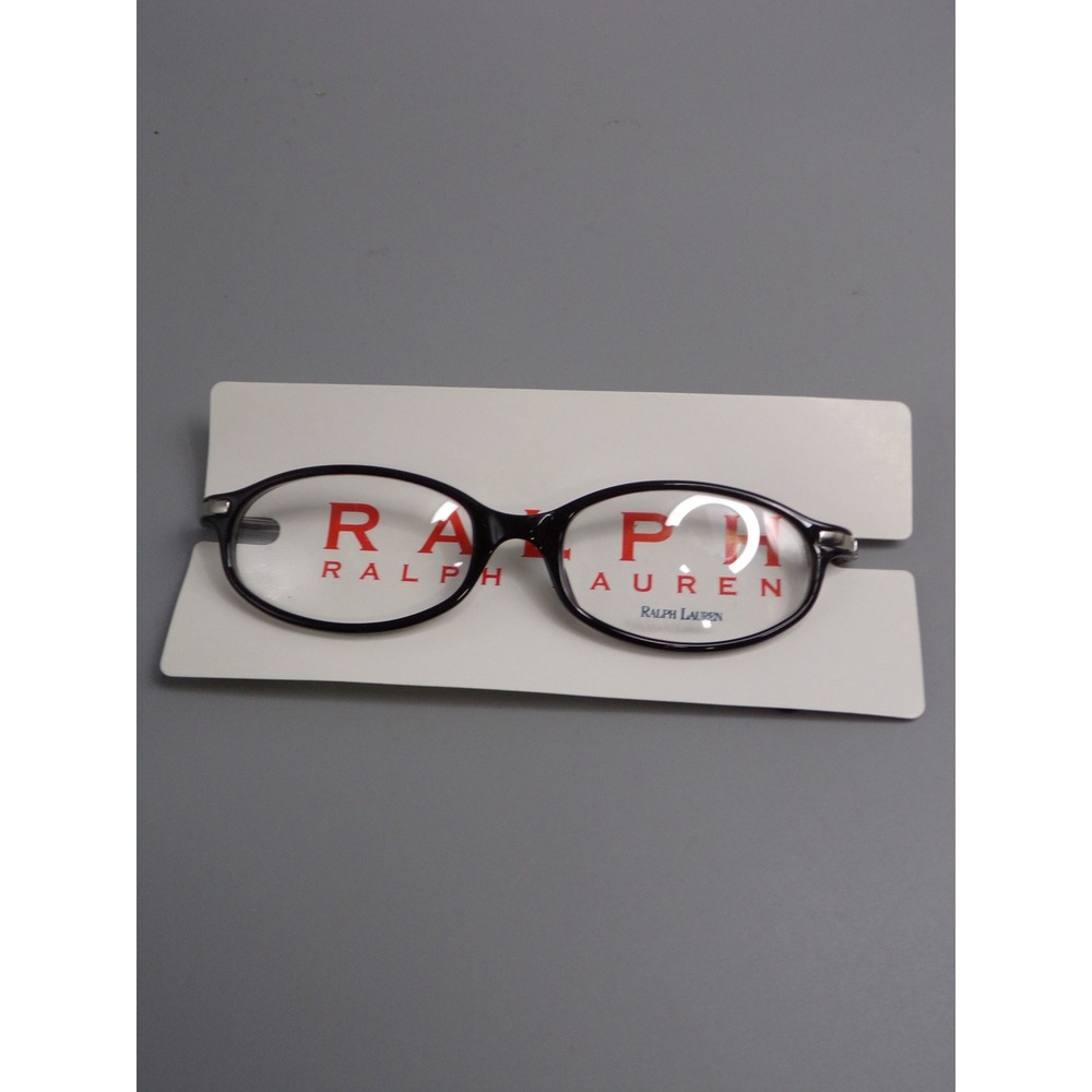 Ralph Lauren Kids Eyeglasses RL 616 1DV Black Oval Frames Made in Italy